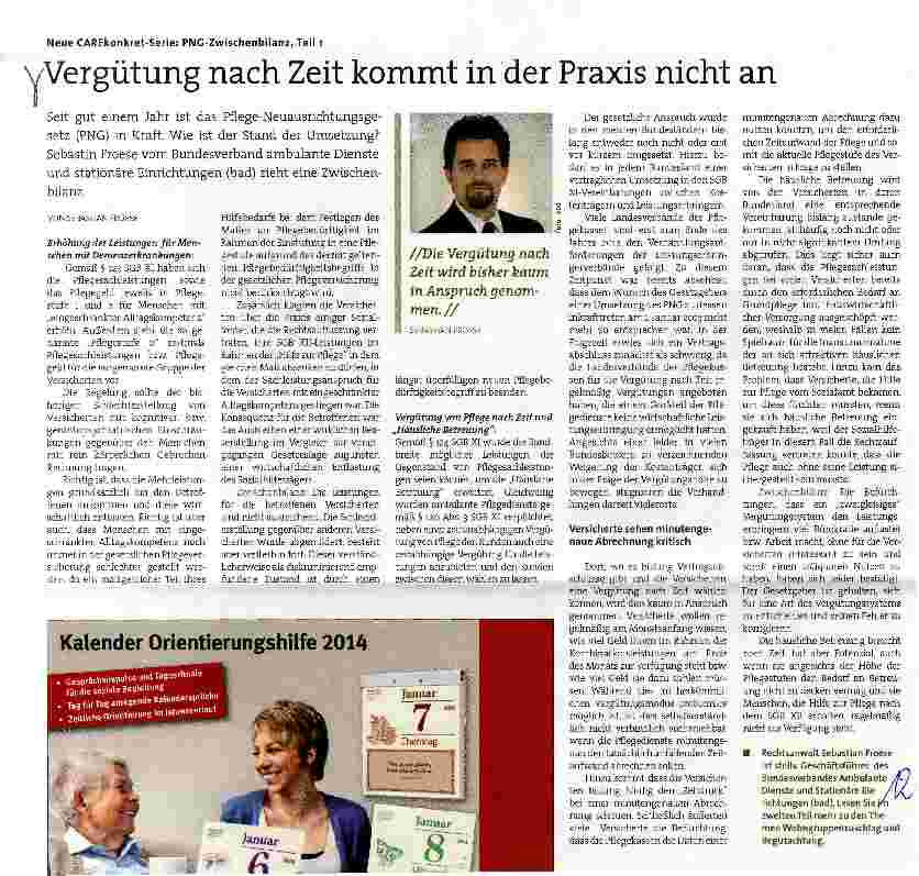 Vorschauseite 1: Vergütung nach Zeit kommt in der Praxis nicht an
