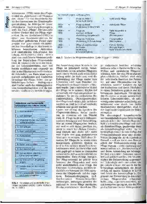 Vorschauseite 3: Die Anwendung eines Pflegekonzeptes als Grundlage der Weiterbildung in der Intensivpflege