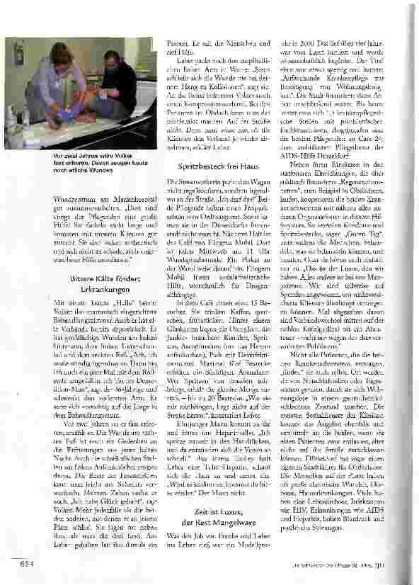 Vorschauseite 3: AUFDERSTRASSE UND PFLEGEBEDÜRFTIG