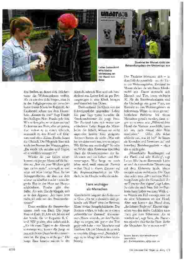 Vorschauseite 5: AUFDERSTRASSE UND PFLEGEBEDÜRFTIG
