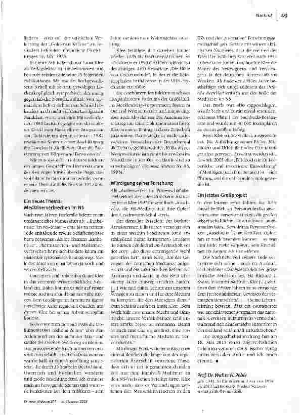 Vorschauseite 2: Couragiert und unbeirrbar