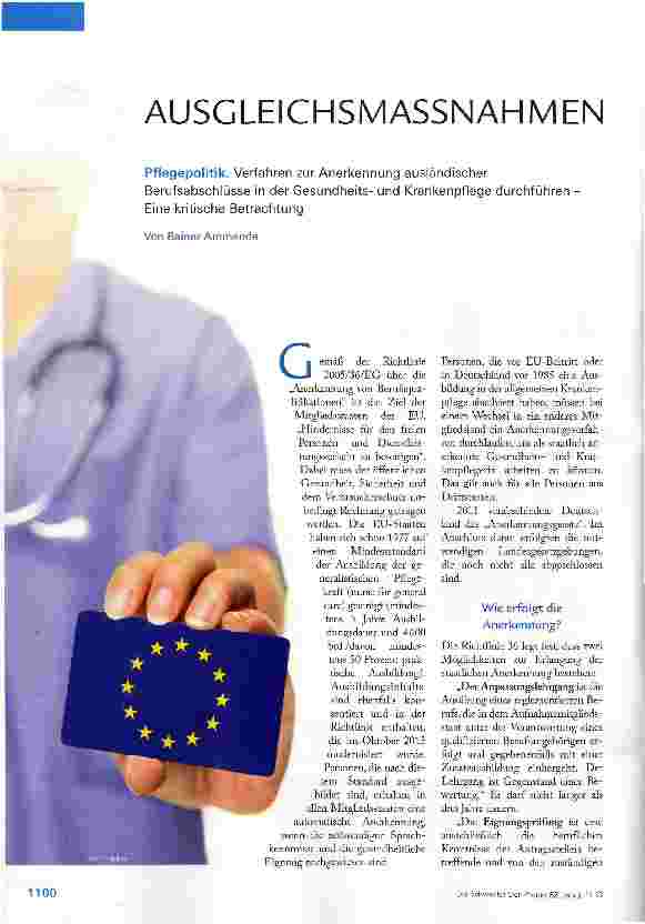 Vorschauseite 1: AUSGLEICHSMASSNAHMEN