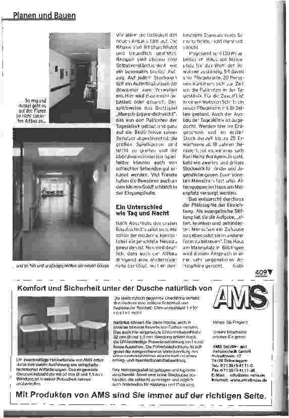 Vorschauseite 3: Verjüngungskur fürs Altenheim
