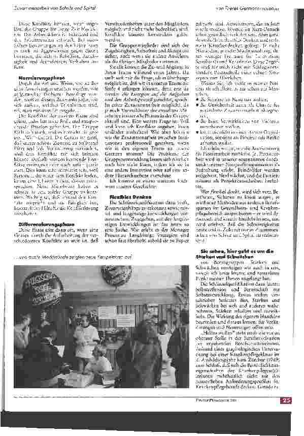 Vorschauseite 3: Zusammenarbeit von Schule und Spital aus der Sicht einer Schulleiterin
