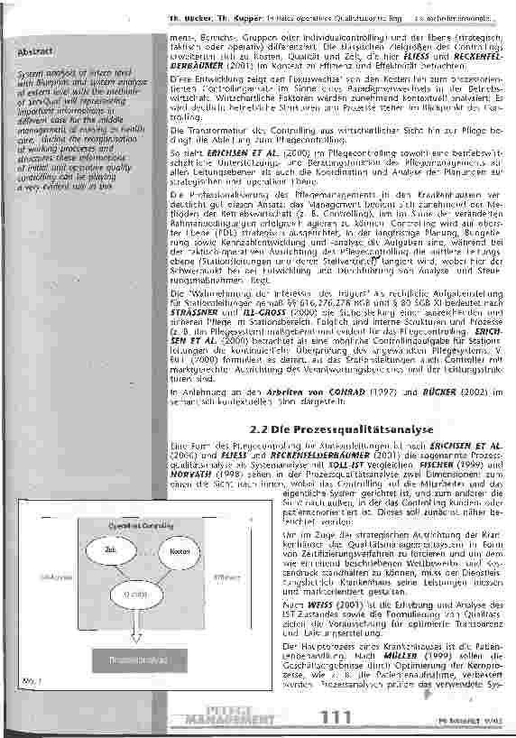 Vorschauseite 2: Initiales operatives Qualitätscontrolling Die mehrdimensionale Prozessanalyse mit Blueprint und ServQual