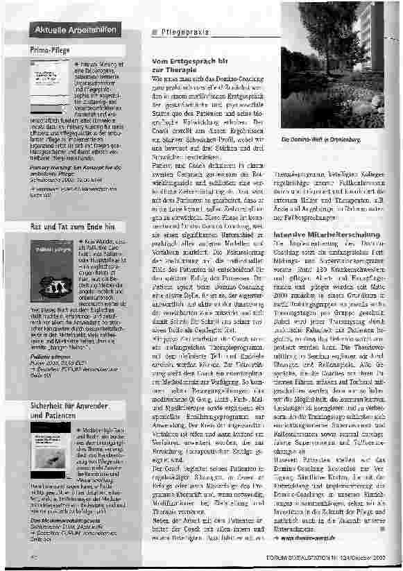 Vorschauseite 3: Coaching - das bessere Pflegemodell