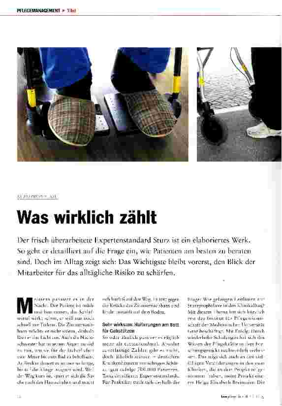 Vorschauseite 1: Was wirklich zählt