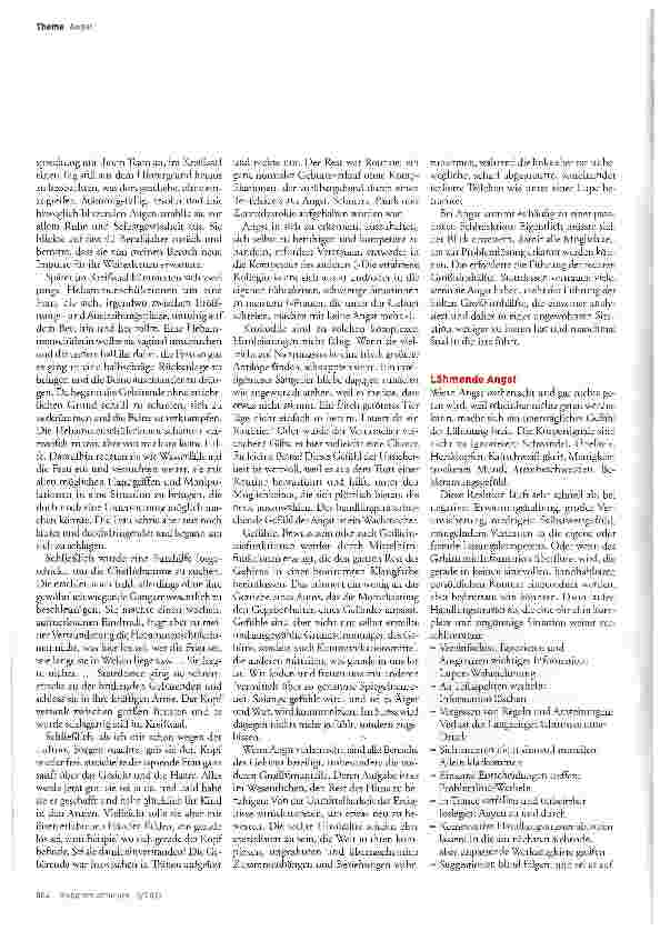 Vorschauseite 3: Die Angst nutzen: Flow statt Panik