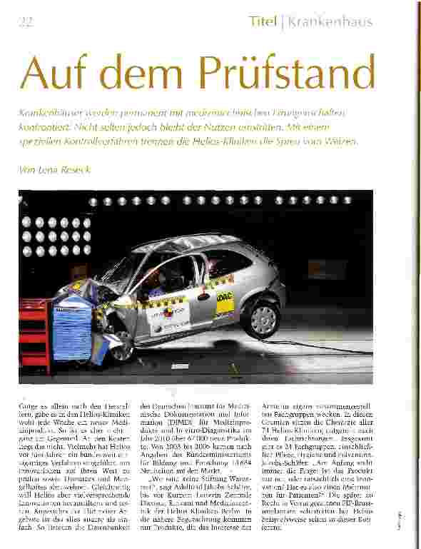 Vorschauseite 1: Auf dem Prüfstand