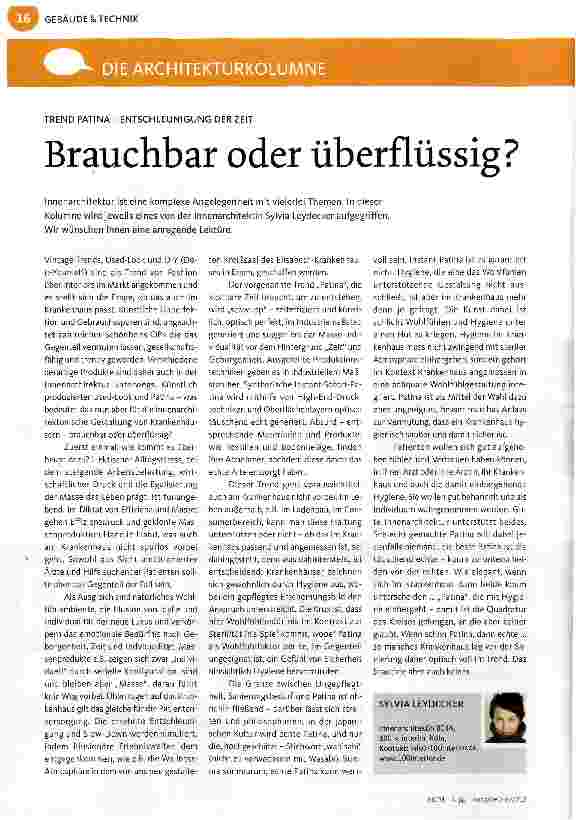 Vorschauseite 1: Brauchbar oder überflüssig?