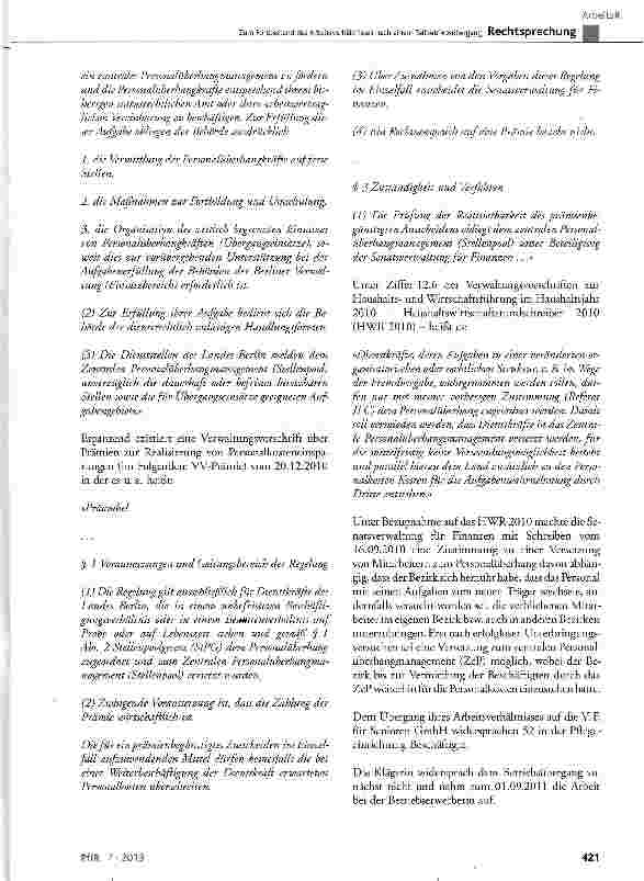 Vorschauseite 3: Zum Fortbestand des Arbeitsverhältnisses nach einem Teilbetriebsübergang