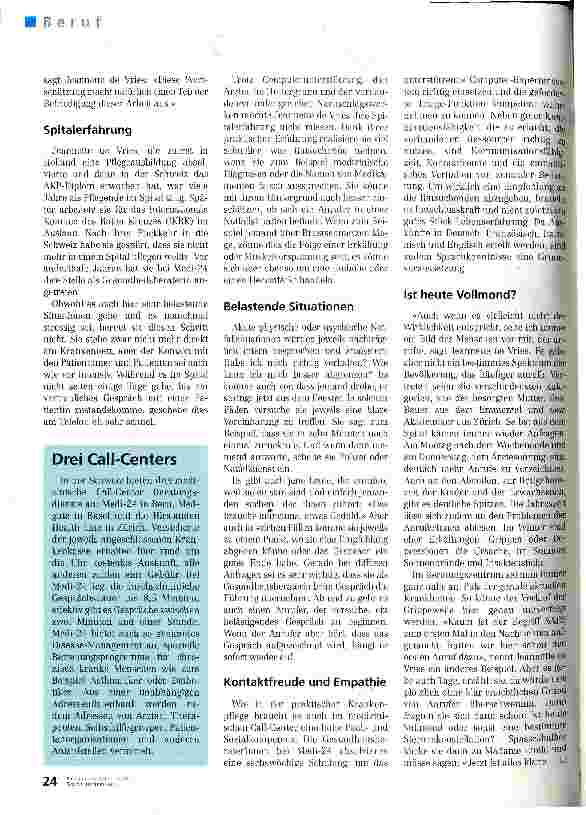 Vorschauseite 2: Hausbesuch per Telefon