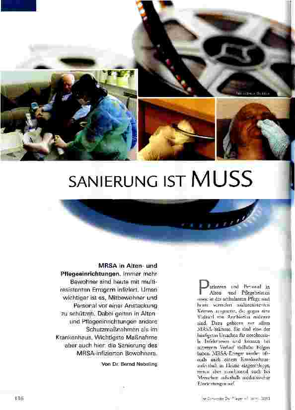 Vorschauseite 1: SANIERUNG IST MUSS