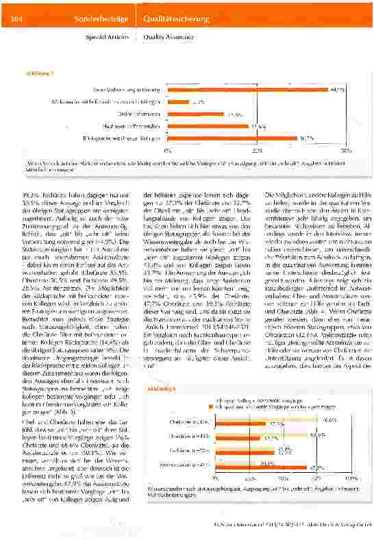 Vorschauseite 3: Welche Unterschiede existieren im Umgang mit Nichtwissen innerhalb der Anästhesiologie?Teil 2
