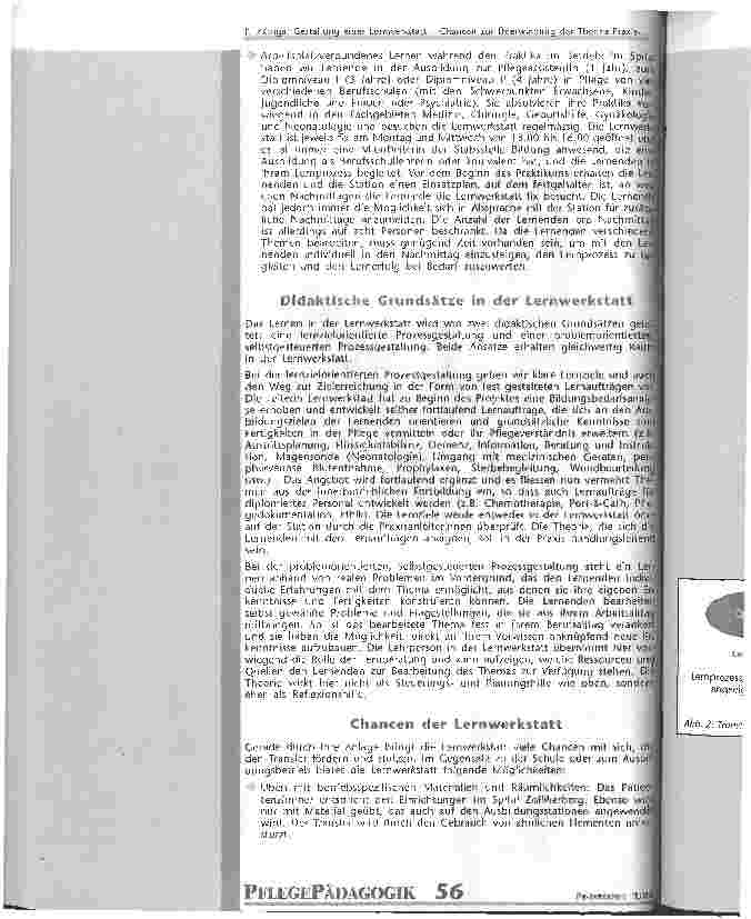 Vorschauseite 3: Gestaltung einer Lernwerkstatt - Chancen zur Überwindung der Theorie-Praxis-Grenzen
