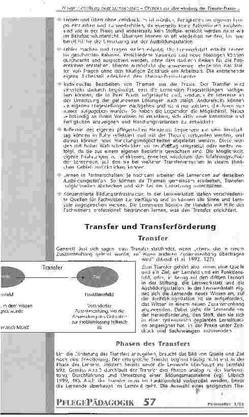 Vorschauseite 4: Gestaltung einer Lernwerkstatt - Chancen zur Überwindung der Theorie-Praxis-Grenzen