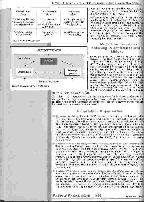 Vorschauseite 5: Gestaltung einer Lernwerkstatt - Chancen zur Überwindung der Theorie-Praxis-Grenzen