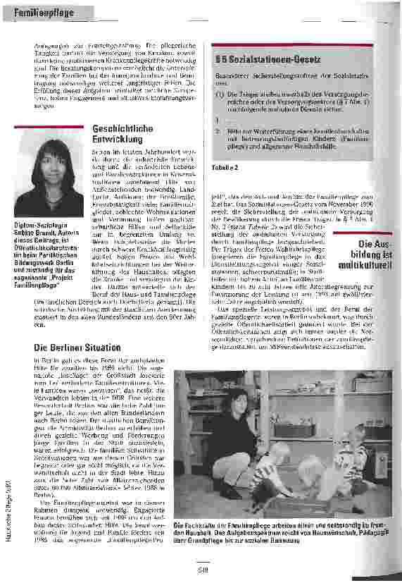 Vorschauseite 2: Ambulante Familienpflege