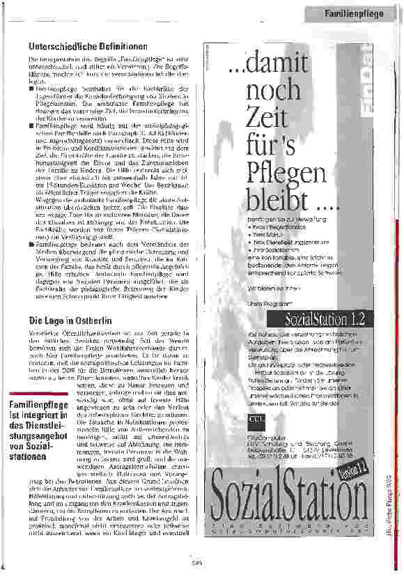 Vorschauseite 3: Ambulante Familienpflege