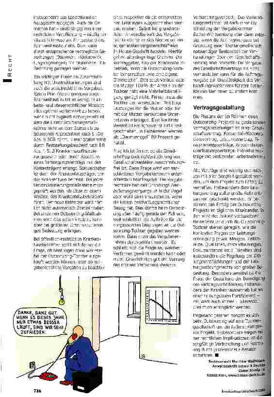 Vorschauseite 4: Outsourcing als Königsweg Rechtliche Fragestellungen beim Ausgründen einer Tochtergesellschaft