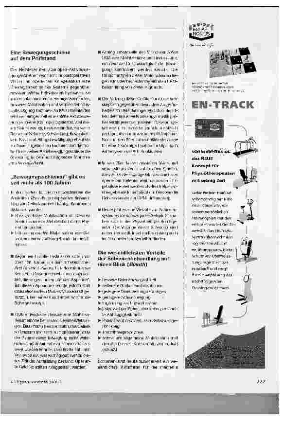 Vorschauseite 3: Effektivitäts-Vergleich der aktiven Camoped-Aktivbewegungsschiene mit der passiven CPM-Motorschiene nach Implantation einer Kniegelenk-Endoprothese