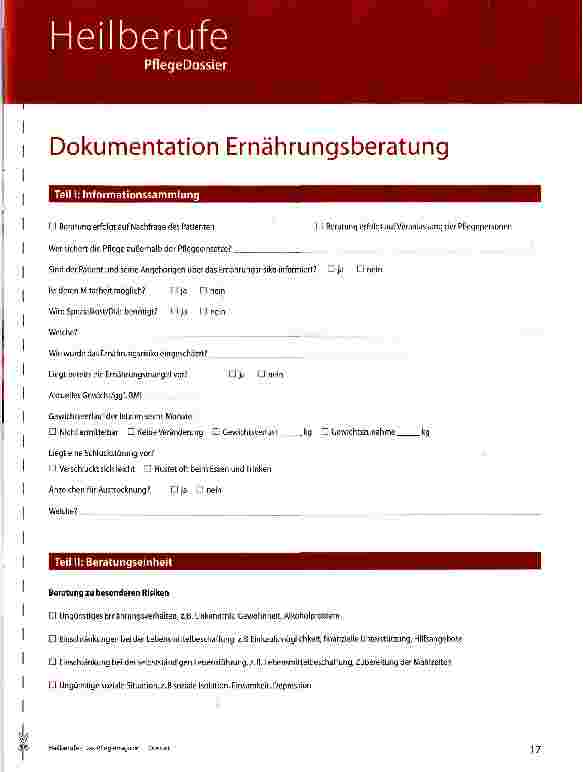 Vorschauseite 3: Auch im Alter gut ernährt