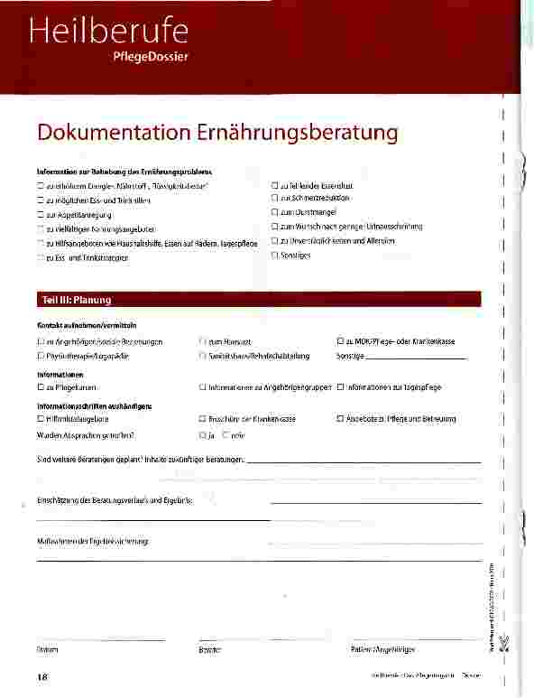 Vorschauseite 4: Auch im Alter gut ernährt