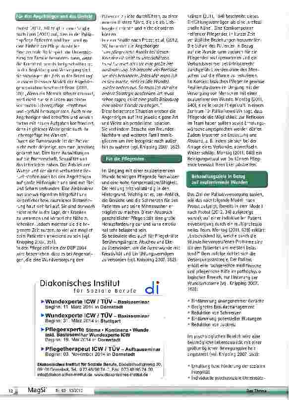Vorschauseite 3: Palliative Wundversorgung - lebenswert und selbstbestimmend bis zuletzt -
