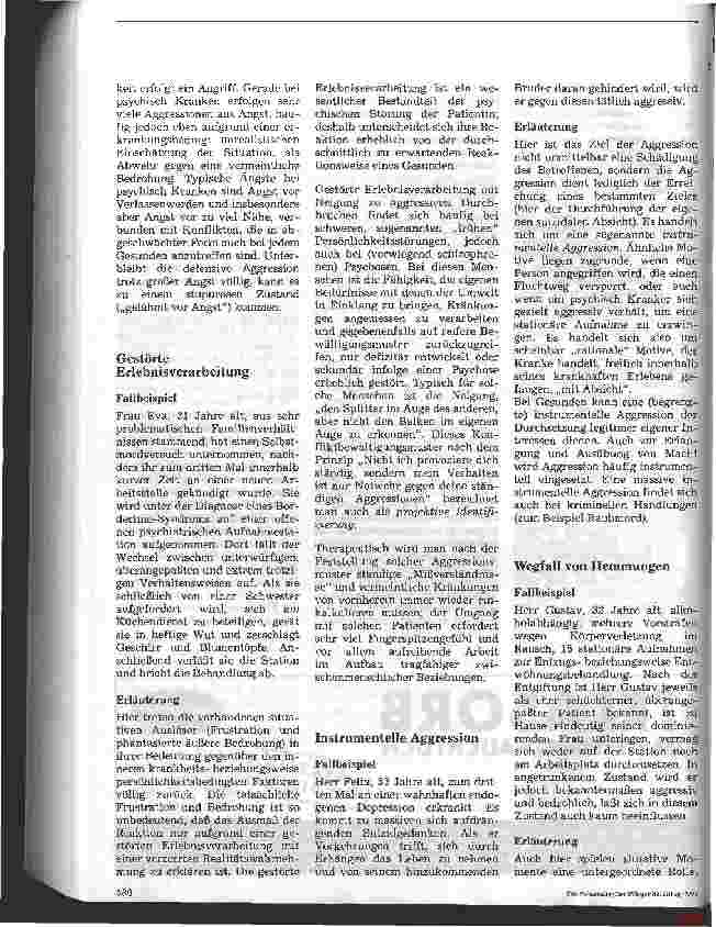 Vorschauseite 4: Der aggressive Patient in der Psychiatrie Herausforderung für eine durchdachte Pflegeplanung