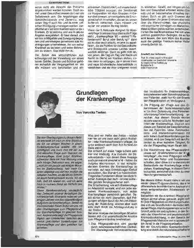 Vorschauseite 5: Das Krankenhaus zwischen Aufgabe und Gesetzgebung