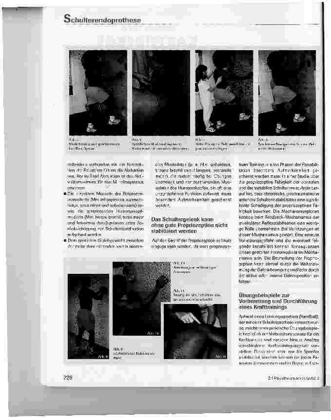 Vorschauseite 4: Schulterendoprothese bei Sportlern - eine physiotherapeutische Herausforderung