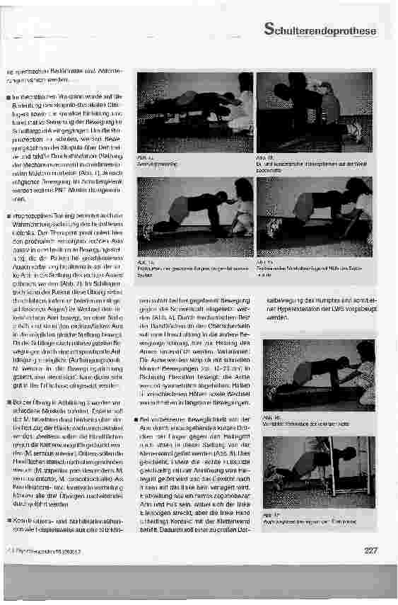 Vorschauseite 5: Schulterendoprothese bei Sportlern - eine physiotherapeutische Herausforderung