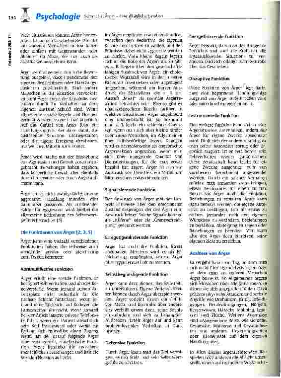 Vorschauseite 2: Ärger - eine alltägliche Emotion
