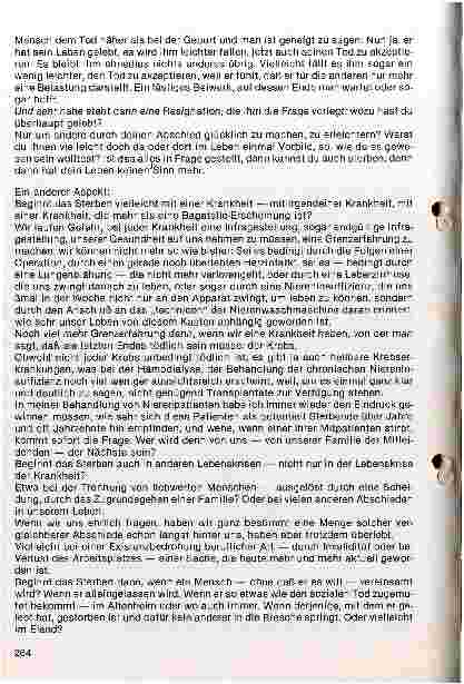 Vorschauseite 4: Der unbewältigte Tod - Wie stirbt man in unserer Gesellschaft 1. Teil