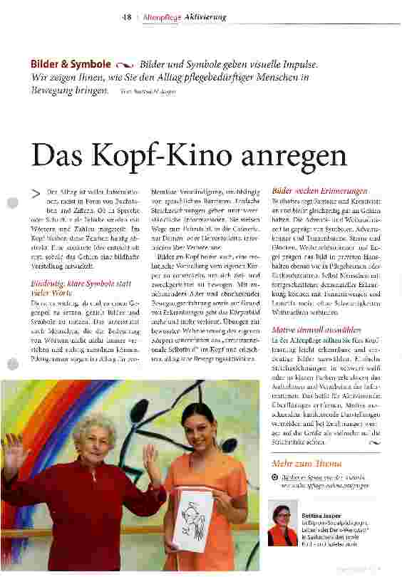 Vorschauseite 1: Das Kopf-Kino anregen