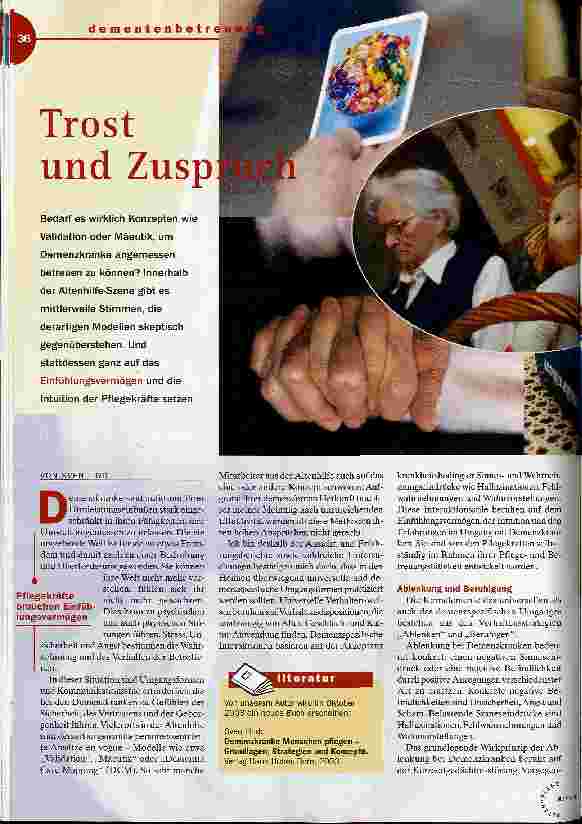 Vorschauseite 1: Trost und Zuspruch