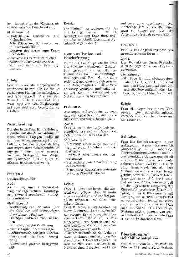 Vorschauseite 5: Pflege eines Patienten mit akuten Hirnfunktionsausfällen Braun-Preis 1991
