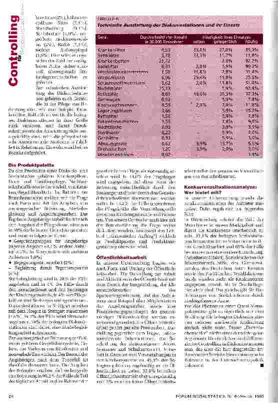 Vorschauseite 5: Controlling für Sozialstationen II Praktische Ergebnisse