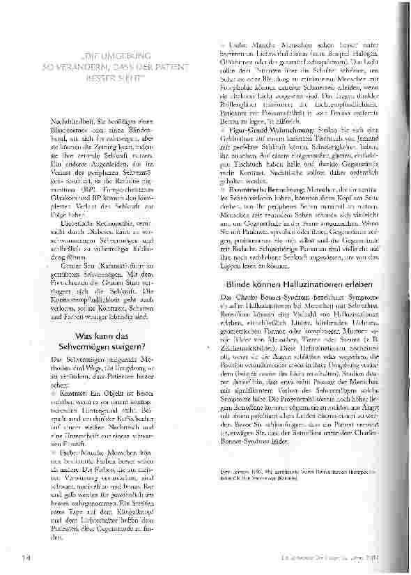 Vorschauseite 5: Pflege fokussieren