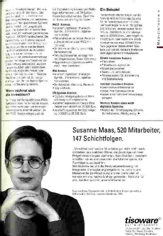Vorschauseite 2: ROI - Return on Investment Rechnet sich die Digitalisierung in der Radiologie?