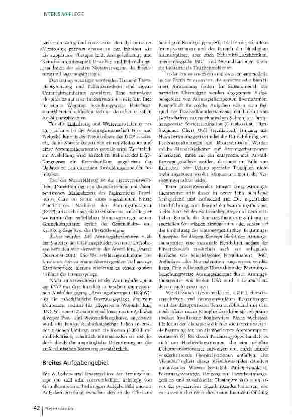 Vorschauseite 3: Neue Kollegen auf der Intensivstation