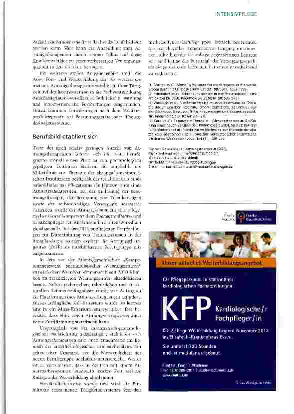 Vorschauseite 4: Neue Kollegen auf der Intensivstation