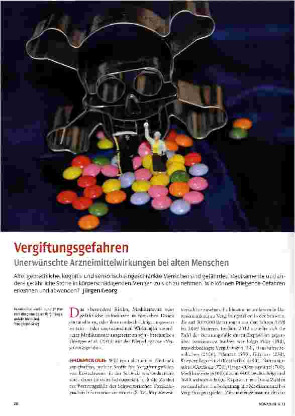 Vorschauseite 1: Vergiftungsgefahren