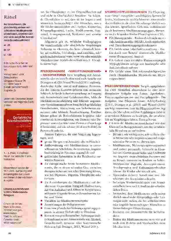 Vorschauseite 3: Vergiftungsgefahren