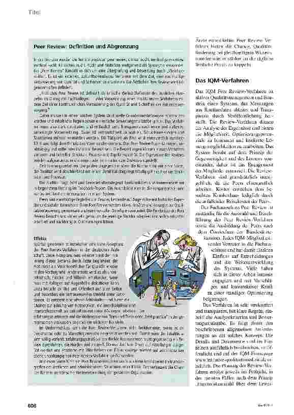 Vorschauseite 2: Instrument des Qualitätsmanagements