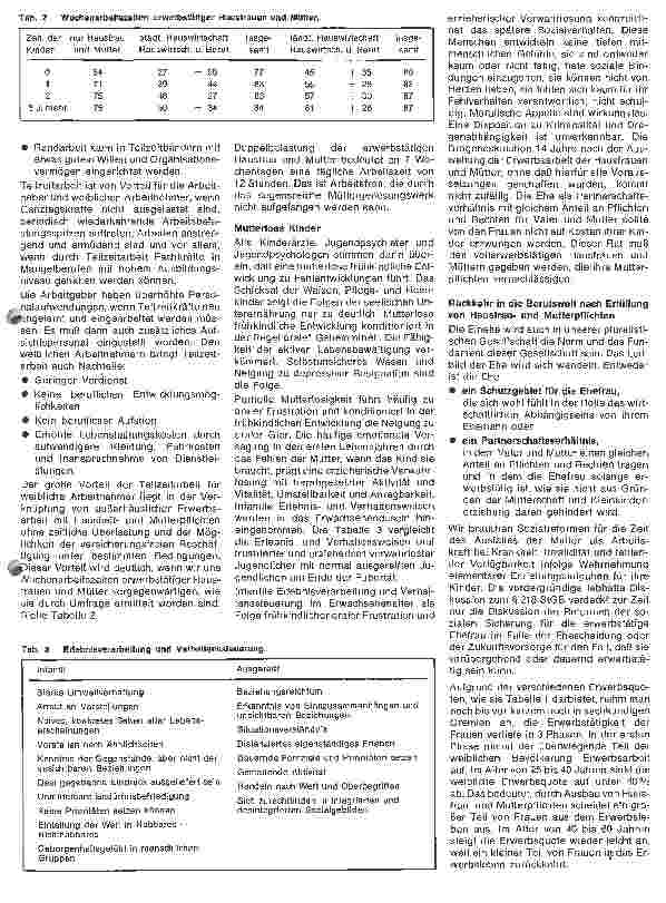 Vorschauseite 3: Arbeitsmedizin 5. Folge: Die erwebstätige Frau