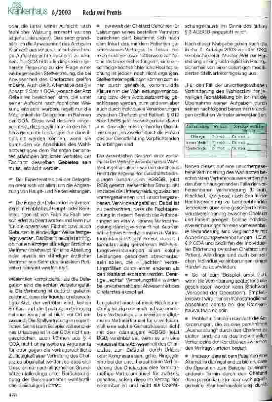 Vorschauseite 3: Aktuelle rechtliche Anforderungen an Behandlungsverträge, Wahlleistungsvereinbarungen, Patientenerklärungen etc.