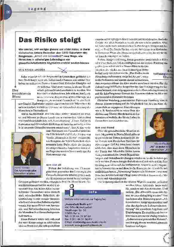 Vorschauseite 1: Das Risiko steigt