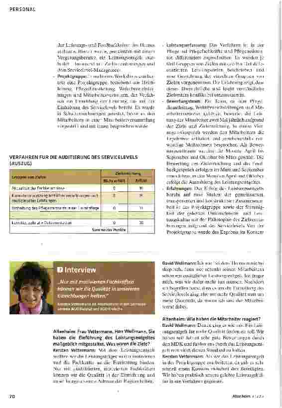 Vorschauseite 3: Leistung soll sich lohnen