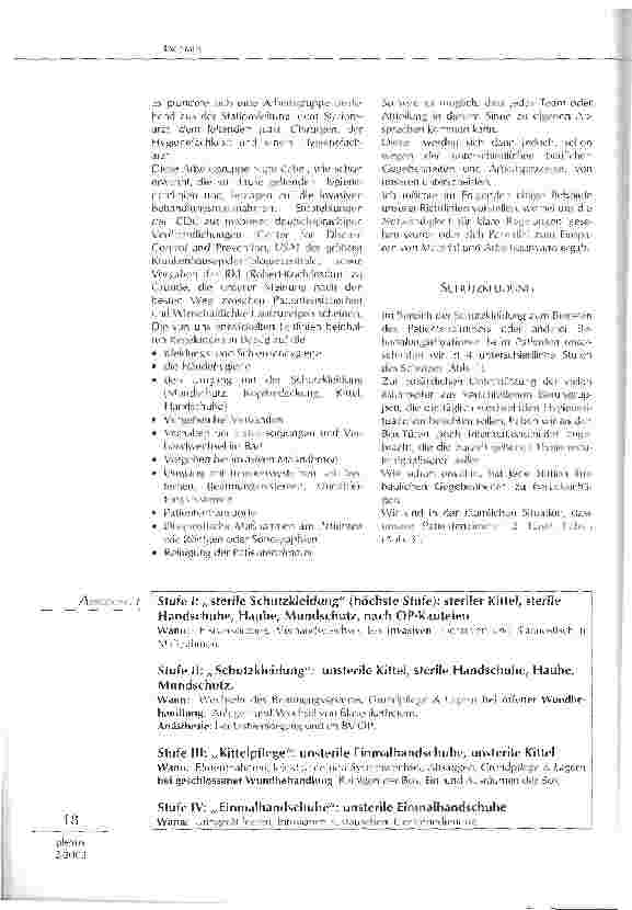 Vorschauseite 2: Hygieneleitlinien auf der Intensivstation für Brandverletzte